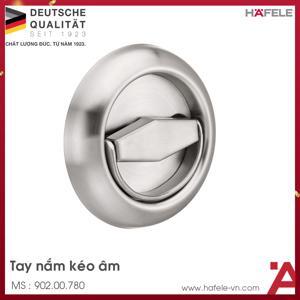 Tay nắm kéo âm Inox mờ Hafele 902.00.780