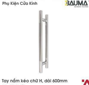 Tay nắm kéo chữ H 600mm Bauma 903.13.170
