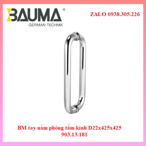 Tay nắm phòng tắm kính Bauma 903.13.181