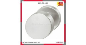 Tay nắm tròn Inox mờ Hafele 903.70.126