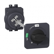 Tay nắm xoay kéo dài EASYPACT Schneider màu đen EZAROTE