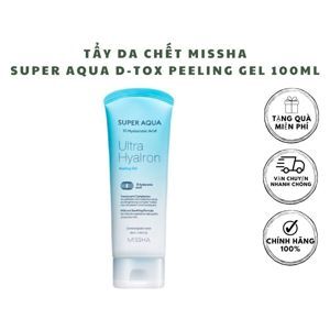 Tẩy tế bào chết Missha Super Aqua Detoxifying Peeling Gel - 100ml