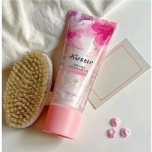 Tẩy tế bào chết toàn thân Kustie Cherry Blossom hoa anh đào 200ml