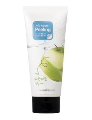 Tẩy tế bào da chết chiết xuất táo xanh Jelly Apple Peeling TheFaceShop