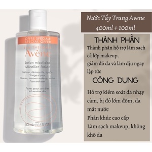 Tẩy trang AVÈNE Micellar Lotion