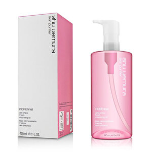 Tẩy trang Shu Uemura skin purifier màu hồng 450ml