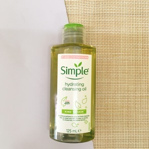 Tẩy trang Simple Kind To Skin Hydrating Cleansing Oil 125ml