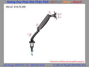 Tay treo màn hình đơn Hafele H1M 818.70.300