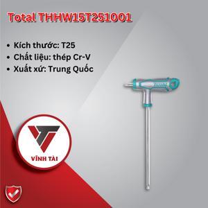 Tay vặn chữ T đầu bông Total THHW15T251001