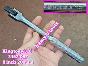 Tay vặn lắc léo 3/8" Kingtony 3452-08F