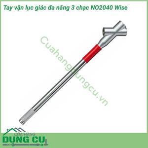 Tay vặn lục giác đa năng 3 chạc Wise NO2040