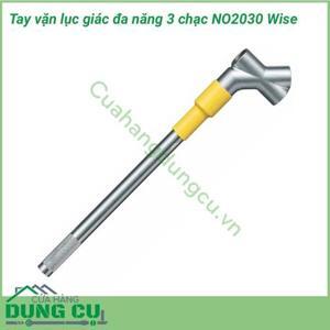 Tay vặn lục giác đa năng 3 chạc Wise NO2030