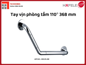 Tay vịn phòng tắm 110° 368mm Hafele 499.95.200