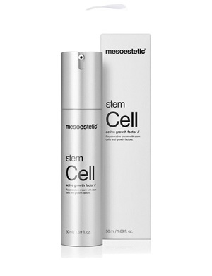 Tế bào gốc điều trị sẹo rỗ, trẻ hóa da vùng mặt Stem Cell Active Growth Factor mesoestetic