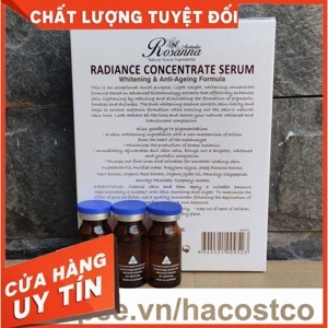 Serum Tế Bào Gốc Nhau Thai Cừu Rosanna Radiance Concentrate - 3 x 8 ml