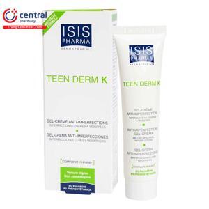 Kem điều trị mụn Isis Pharma Teen Derm K