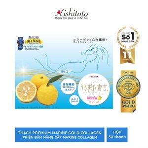 Thạch bổ sung collagen Aishitoto Collagen Jelly Premium (30 Gói) - Nhật Bản