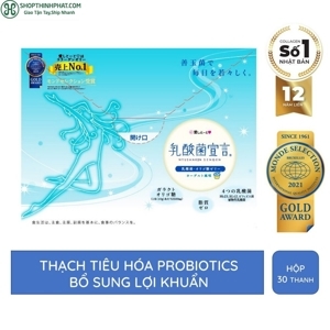 Thạch Collagen hỗ trợ tiêu hóa Aishitoto Probiotics Jelly (30 thanh)