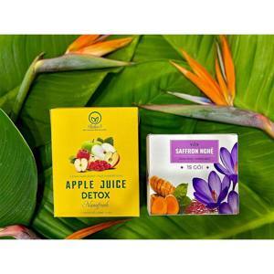 Thạch giảm cân Saffron detox hộp 15 gói