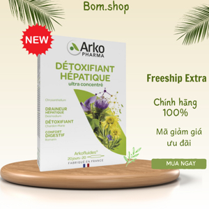 Thải độc gan Arkopharma Arkofluides Détoxifiant Hépatique Bio