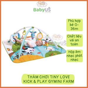 Thảm chơi 3D có nhạc Tiny Love Kick -amp; Play