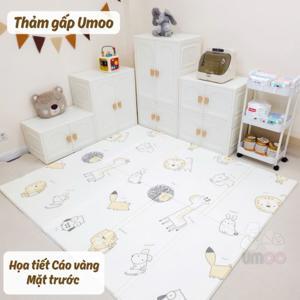 Thảm chơi cho bé dạng gấp Umoo UM0766 (1m8x2m)