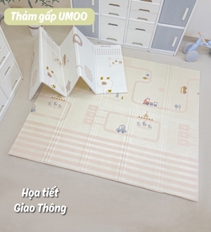 Thảm chơi cho bé dạng gấp Umoo UM0766 (1m8x2m)