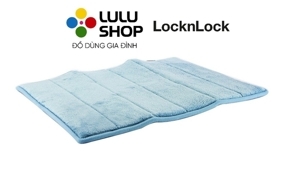 Thảm chùi chân Stripe Memory Foam Lock&Lock MAT511BLU - 460x700x15mm