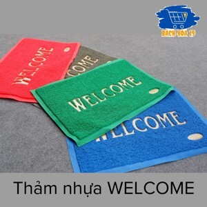 Thảm nhựa Welcome 60 x 90 cm