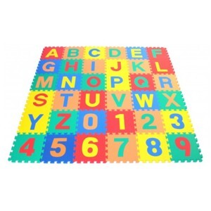 Thảm xốp 26 miếng kiểu chữ - 30x30 cm