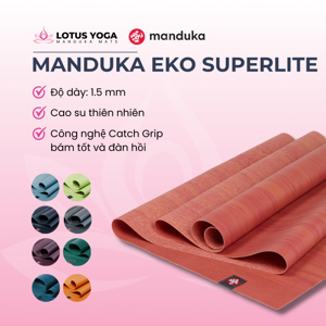 Thảm yoga du lịch Manduka eKO SuperLite