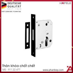 Thân khoá chốt chết Häfele 911.22.477