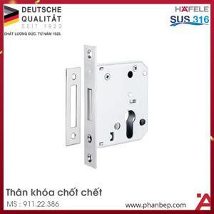 Thân khóa Hafele 911.22.386