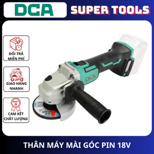 Thân máy mài góc pin 18V DCA ADSM02-125Z