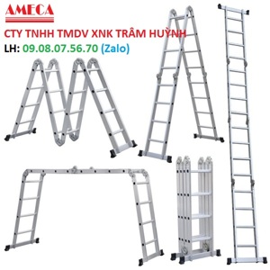 Thang gấp Ameca 4 đoạn AMC-M205