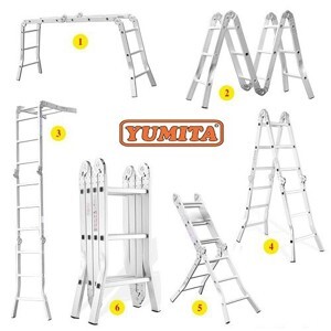 Thang gấp chữ M 4 đoạn 3 bậc Yumita YMM-403