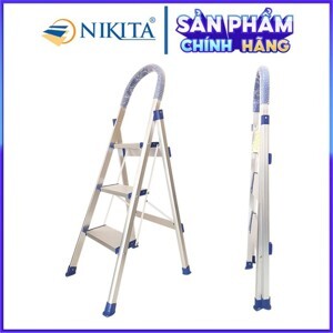 Thang ghế nhôm bậc lớn Nikita NKT-DL03