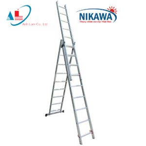 Thang nhôm ba đoạn Nikawa NKT-100