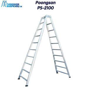 Thang nhôm chữ A cao cấp Poongsan PS-2100