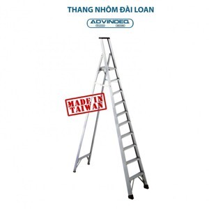 Thang nhôm chữ A đài loan 10 bậc Advindeq APS-10