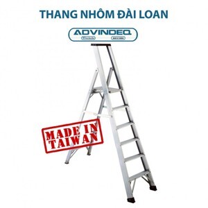 Thang nhôm chữ A đài loan 6 bậc Advindeq APS-06