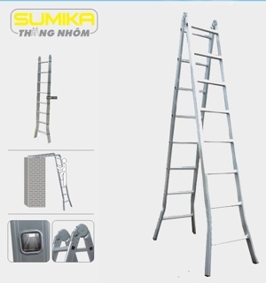 Thang nhôm chữ A Sumika SK208