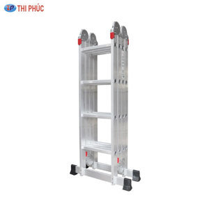 Thang nhôm gấp 4 đoạn AMECA AMC-M204