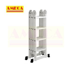 Thang nhôm gấp 4 đoạn AMECA AMC-M204