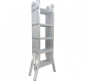 Thang nhôm gấp 4 đoạn đa năng Nakata TY-405, 5.8m