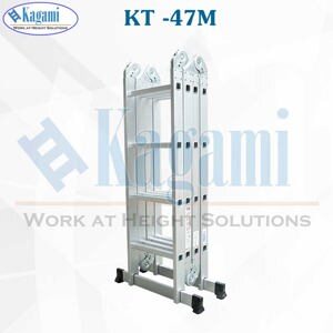 Thang nhôm gấp 4 đoạn Kagami KT-47M