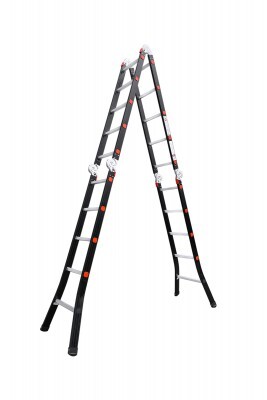 Thang nhôm gấp 4 khúc Nikawa NKG-45C