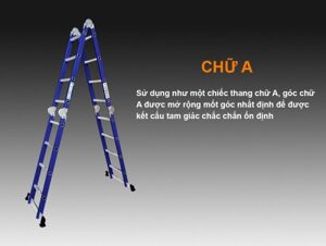 Thang nhôm gấp 4 khúc Nikita T44XD