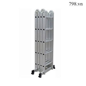 Thang nhôm gấp 4 Nikita GA69 - 6,9m