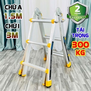 Thang nhôm gấp chữ A Jumbo A403